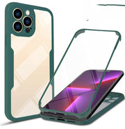 "Premium TPU Vollschutz Handyhülle in 360 Qicai-Farben für diverse iPhone Modelle"