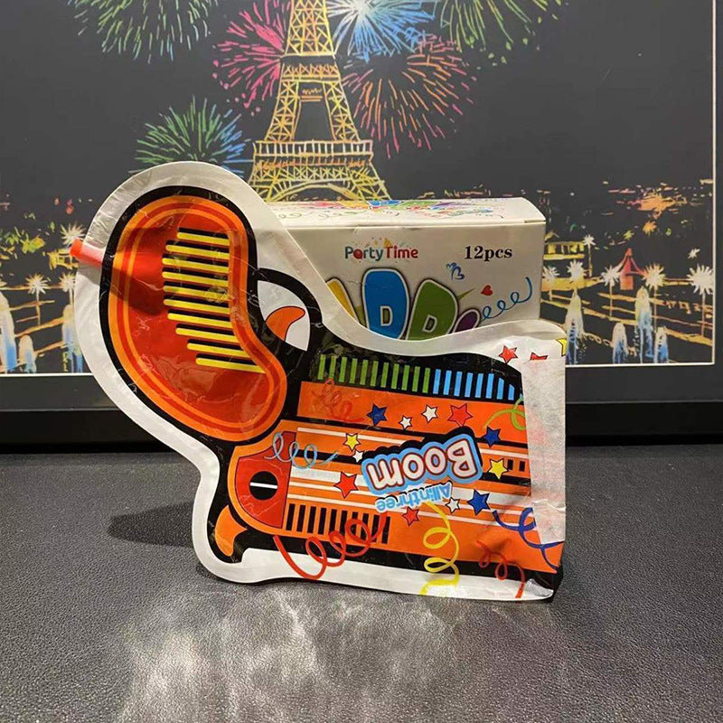 "Automatisches Aufblasbares Sprühballon-Handfeuerwerk für Partys, Hochzeiten und Geburtstage - Leichtgewichtiges Konfetti Atmosphären Spielzeug"