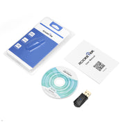 "300 Mbps Tragbarer WLAN-USB-Adapter - Hochleistungs-Netzwerkkarte mit Treiber-CD und Benutzerhandbuch"