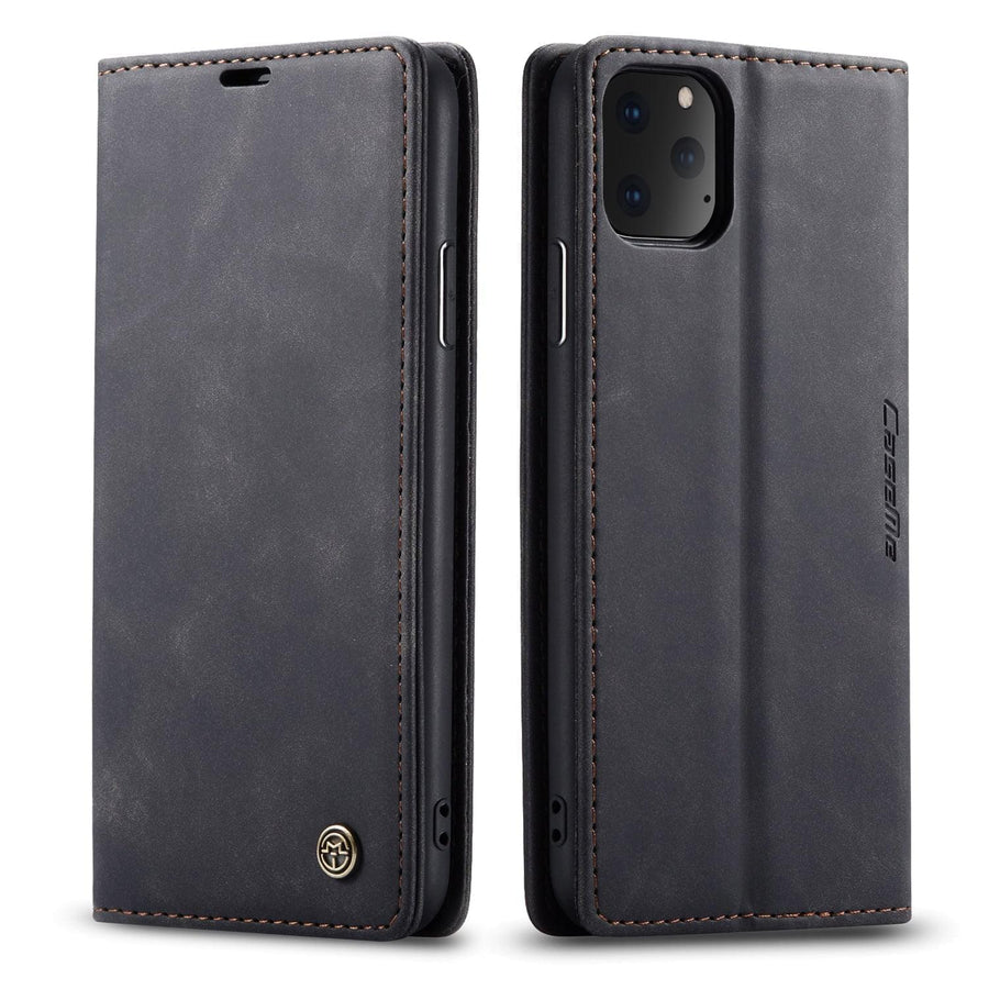 Stylische und schützende Flip-Handytasche für iPhone mit Kartenfach