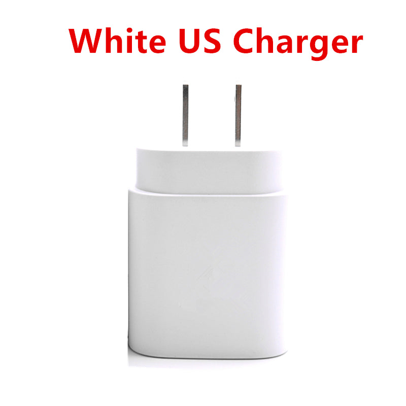 "Schnellladegerät 25W/45W PD mit EU/US-Standard, Reiseladegerät, USB-Schnittstelle, inkl. Type-C-Datenkabel"