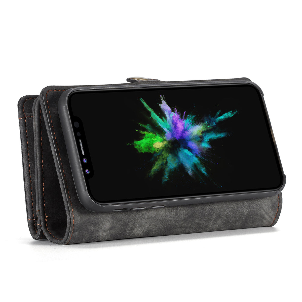 "Multifunktions-Handgemachte Leder Handyhülle Flip Wallet für Samsung S20 / S21+ und andere Modelle - Business Stil, Mehrere Farben"