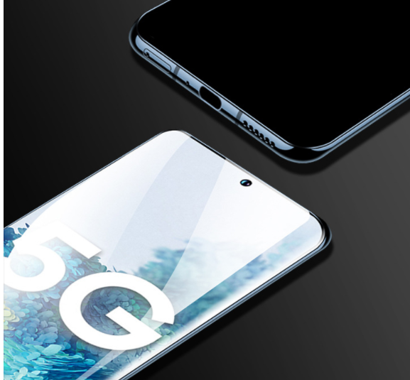 "Premium Gehärtete 3D Gebogene Schutzfolie für Samsung S20, S20 Plus - Kratzfest, Fingerabdruckresistent und HD-Klarheit"