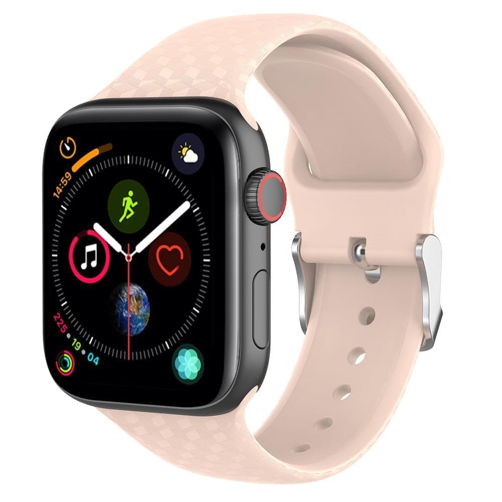 "Premium Silikonarmband mit 3D-Muster für Apple Smartwatch