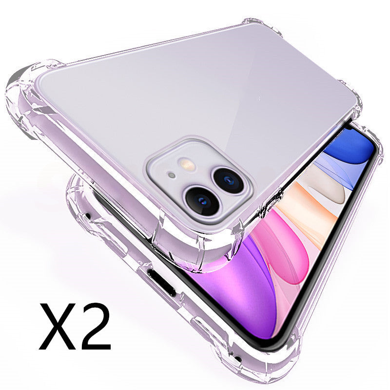 Transparente weiche Silikonhülle für optimalen iPhone-Schutz 📱✨