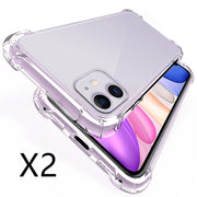 Transparente weiche Silikonhülle für optimalen iPhone-Schutz 📱✨