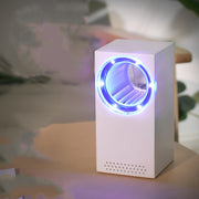 "Effizienter Mückenfalle mit Photokatalysator, Starke Turbo Saugkraft, Leiser Motor, Transparente Lampenschirm - Neues Quadratisches Design"