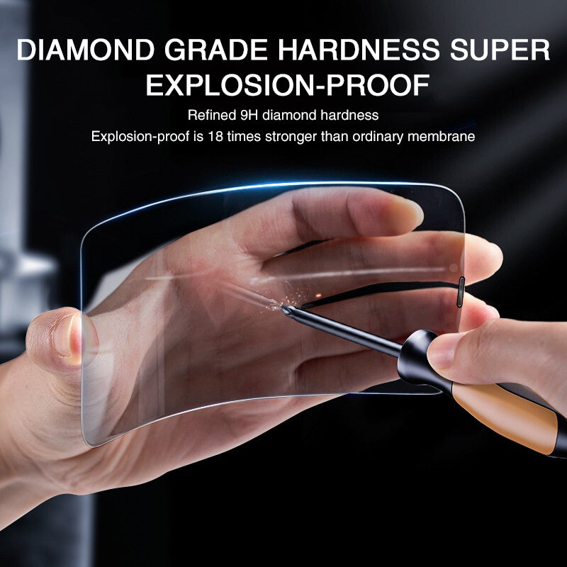 "Premium Anti-Blick Gehärtetem Glas Vollbildschutz für iPhone Modelle - Kratzfest, High-Definition, Augenschutz"