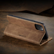 Stylische und schützende Flip-Handytasche für iPhone mit Kartenfach