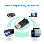 "300 Mbps Tragbarer WLAN-USB-Adapter - Hochleistungs-Netzwerkkarte mit Treiber-CD und Benutzerhandbuch"