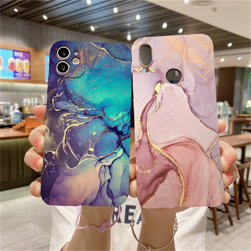 "Neue Galaxy Marmor-Hülle Handyhülle - Leicht, Stilvoll und Schützend, Perfekte Passform für Samsung Modelle"