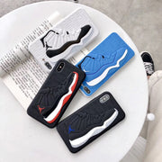 "Jordan Big Devil Sneaker Handyhülle - Kompatibel mit iPhone Modellen, TPU Material, Vielfältige Farben"