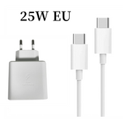 "Schnellladegerät 25W/45W PD mit EU/US-Standard, Reiseladegerät, USB-Schnittstelle, inkl. Type-C-Datenkabel"