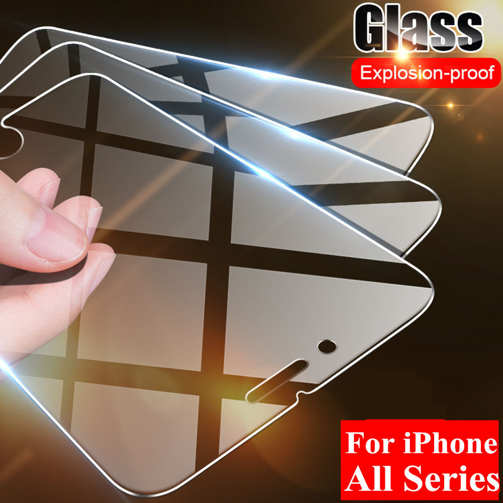 "Premium Gehärtetes Glas Halbbildschirm-Displayschutz für iPhone - Kratzfest, Anti-Fingerabdruck und Staubschutz"