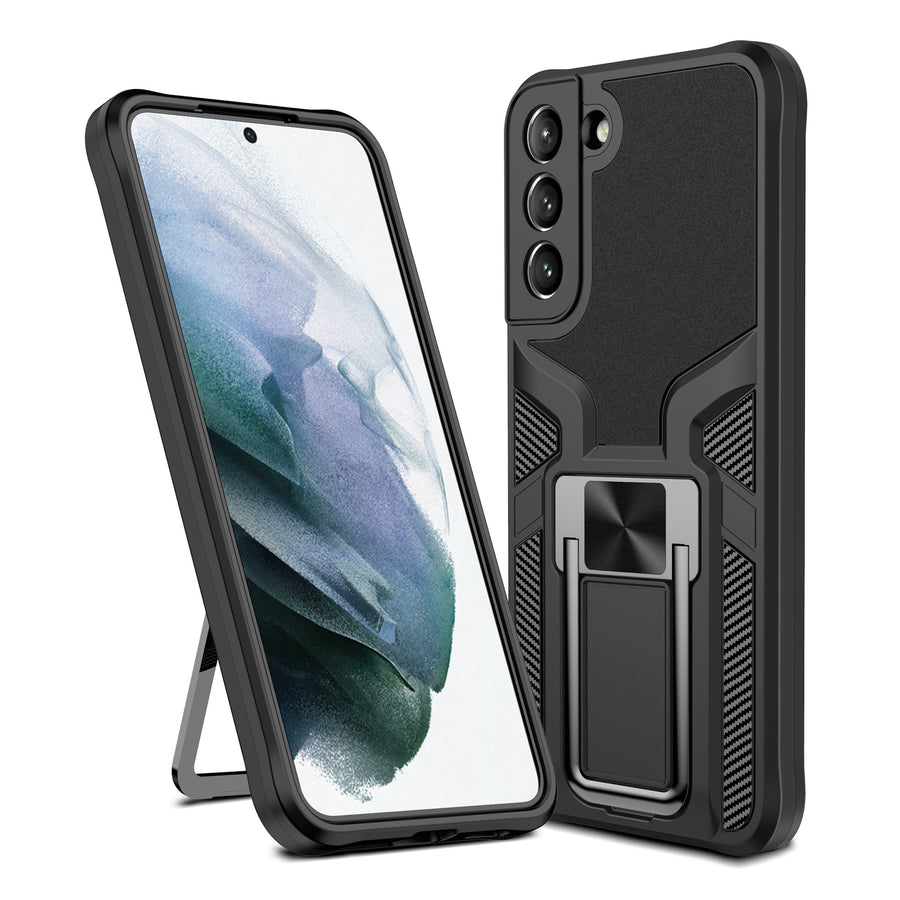 "Robuste TPU-Metall Smartphone Hülle - Magnetische Anziehung & Optimaler Schutz für Samsung Modelle"