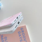 "Stilvolle Marmormuster Silikon Handyhülle - Rutschfeste Kante, Mode & Schutz für iPhone Modelle"