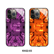 "Wissenschaft & Technologie Leuchtende Handyhülle, Gehärtetes Glas und TPU, Modernes Design für Alle iPhone Modelle"