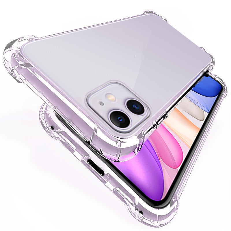 Transparente weiche Silikonhülle für optimalen iPhone-Schutz 📱✨