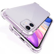 Transparente weiche Silikonhülle für optimalen iPhone-Schutz 📱✨
