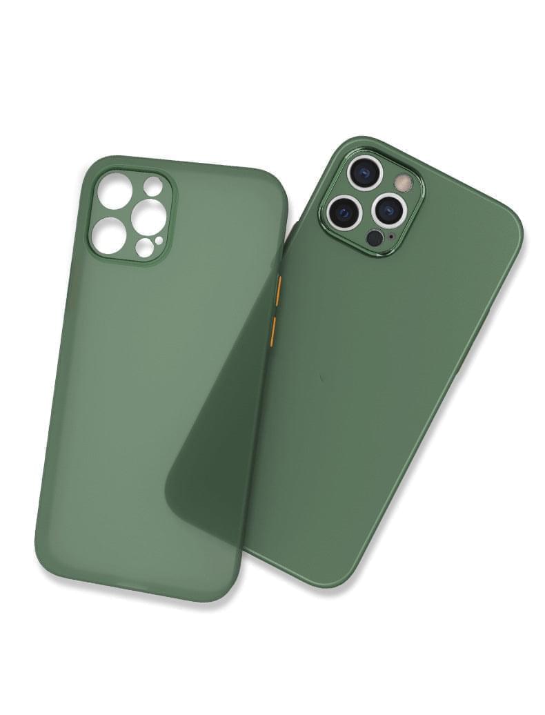 "Ultra-Dünne Mattierte Handyhülle für iPhone, Vielfältige Transparente Farben, Einfacher Stil, TPU-Material"