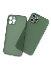 "Ultra-Dünne Mattierte Handyhülle für iPhone, Vielfältige Transparente Farben, Einfacher Stil, TPU-Material"