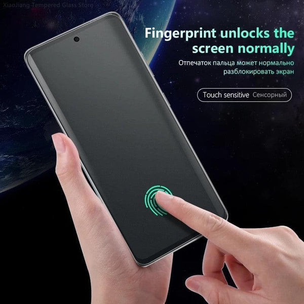 "Premium Hydrogel Displayschutzfolie für Galaxy S21/S20/S22 - Ultra-dünn, Kratzfest, Fingerabdruck-Resistent, Vollbildabdeckung & Selbstreparierend"