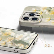 "Schutzvolle Acryl Handyhülle mit Pfingstrose Ölgemälde Design für Samsung"