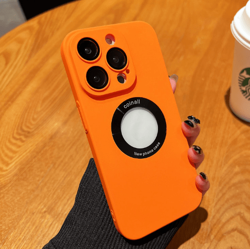 "Vollständige Abdeckung Solid Color Handyhülle 14 Serie - Ohne Logo, mit Objektivschutz, Sturzsicher, Kompatibel mit iPhone Modellen"