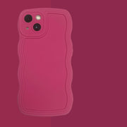 "Innovative Silikon Handytasche mit Liquid Wavy Armband für iPhone - Stilvolle All-Inclusive Schutzhülle"