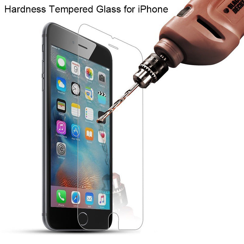 "Premium Gehärtetes Glas Halbbildschirm-Displayschutz für iPhone - Kratzfest, Anti-Fingerabdruck und Staubschutz"