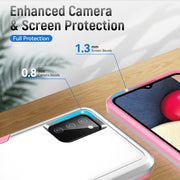 "Trailblazer 2-in-1 Unifarbene Handyhülle mit Kabelloser Ladefunktion für iPhone - All-Inklusive Glasdesign, TPU+PC"