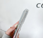 "Luxus Diamant Dekor Transparente Handyhülle für Samsung Galaxy S22, S22+, S22 Ultra - Rutschfeste Silikon Schutzhülle"