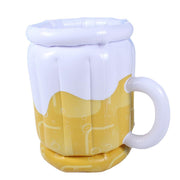 "Großer aufblasbarer Bierkrug-Kühler und Pool-Floatie 2 in 1 - Perfekt für Poolpartys, Strand und Jacuzzi - Tolle Spielzeug & Geschenkidee für Erwachsene und Kinder"