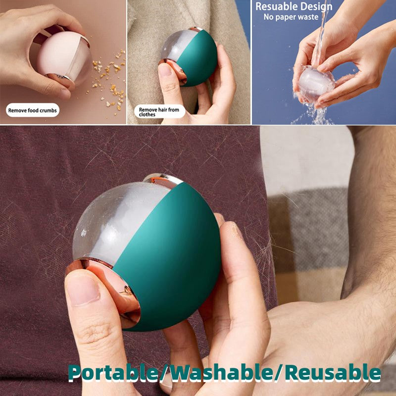 "Premium Wiederverwendbarer Kleberoller für Tierhaare - Leicht, Luxuriös & Tragbar - Ideal für Elegante Reisetaschen und Haushaltsreinigung"