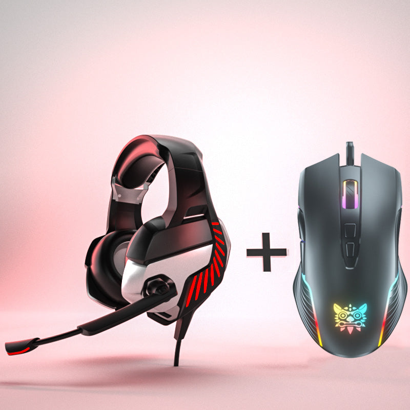 "Premium Gaming Headset mit Subwoofer-Stereo, Mikrofon und Fernbedienung - USB+3.5MM Anschluss, 16 Ω Impedanz - Für alle Musikarten und E-Sports Spiele"