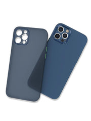 "Ultra-Dünne Mattierte Handyhülle für iPhone, Vielfältige Transparente Farben, Einfacher Stil, TPU-Material"