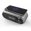 "Multifunktionaler Nachttisch-Wecker mit Bluetooth-Lautsprecher und drahtlosem 10W-Schnellladegerät, USB-Stromversorgung, MP3-Wiedergabe, Radiofunktion - in verschiedenen Farben erhältlich"